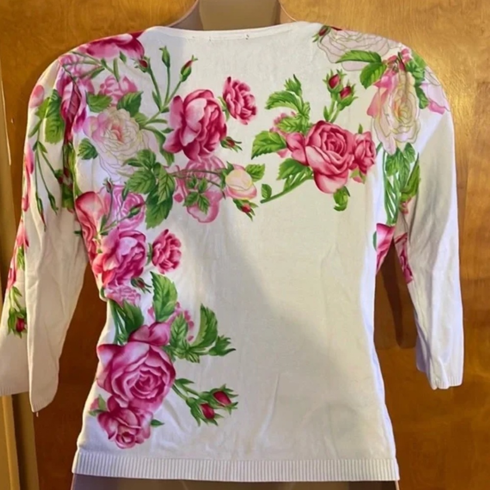 Floral cardigan